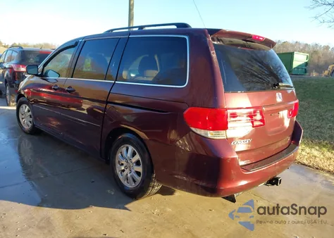 2009 Honda Odyssey Ex z USA, uszkodzony, nr VIN 5FNRL384X9B022769